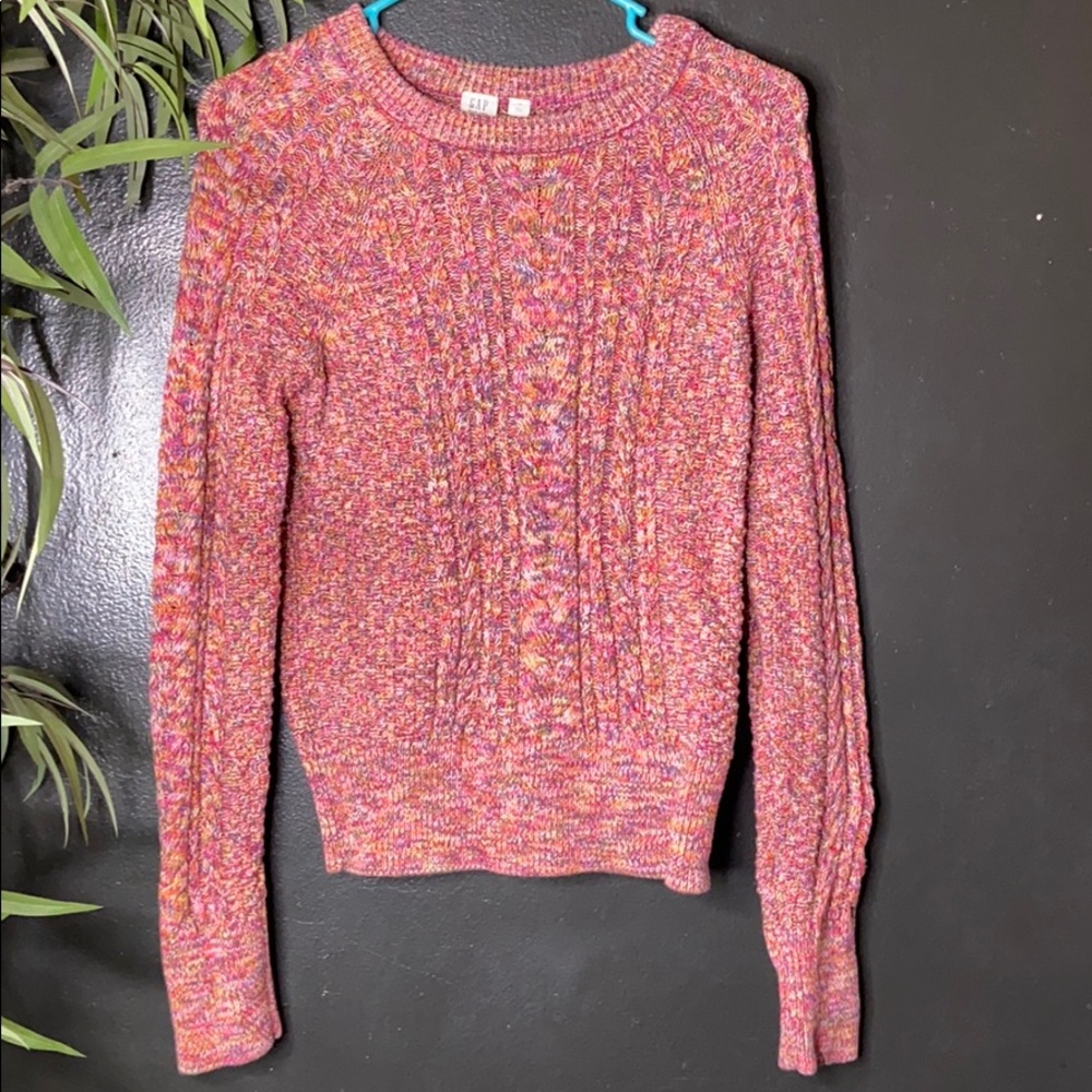 🐇 GAP knitted rainbow sweater
